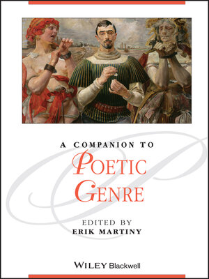 cover image of A Companion to Poetic Genre